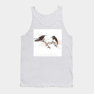 Purple Sunbirds by Elizabeth Gwillim Tank Top